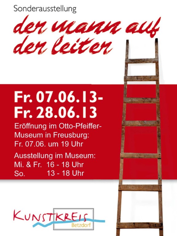 Der Mann auf der Leiter